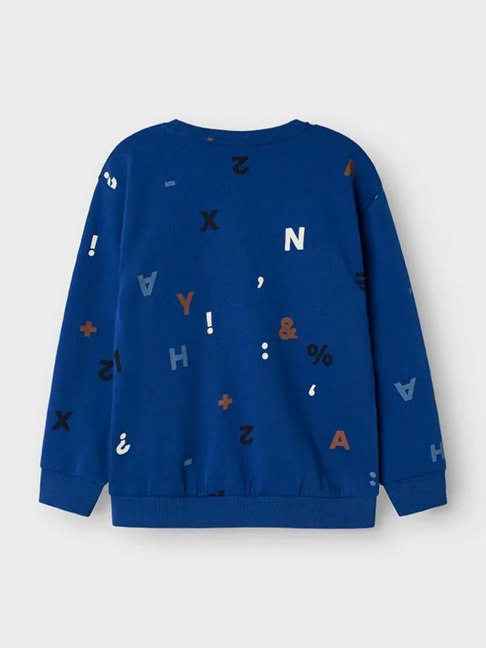 Sweatshirt "Orling" in Blau