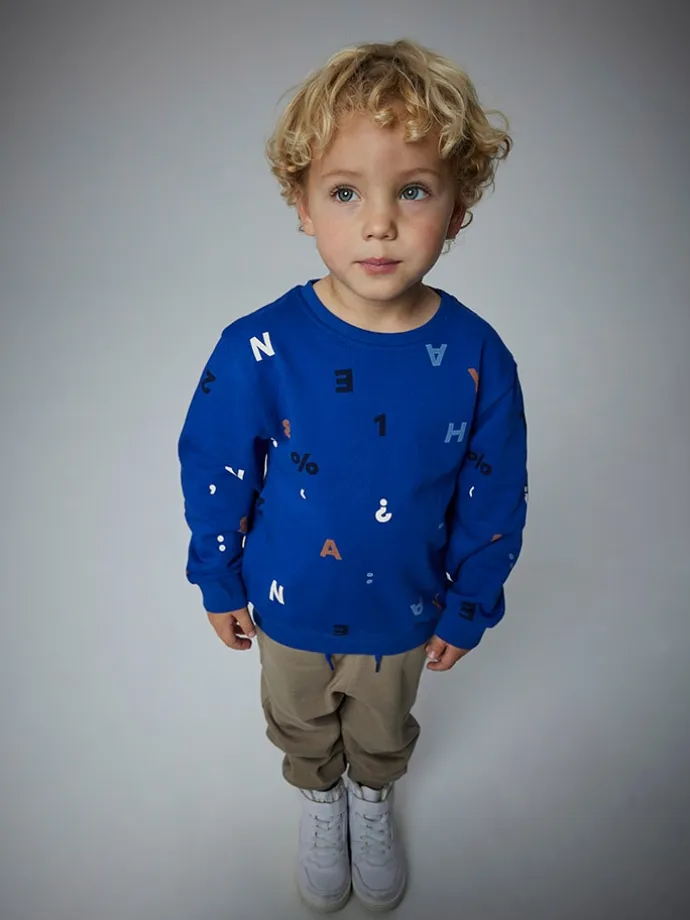Sweatshirt "Orling" in Blau