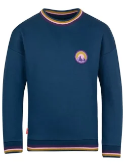 Sweatshirt "Senja" in Dunkelblau