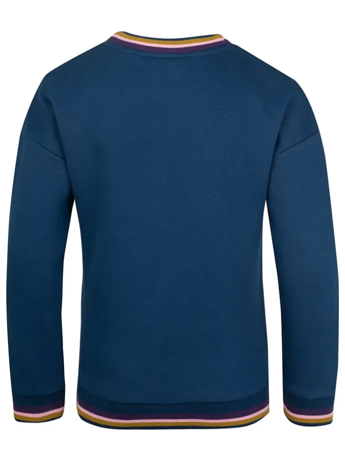 Sweatshirt "Senja" in Dunkelblau