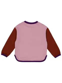 Sweatshirt "Vibes" in Rosa