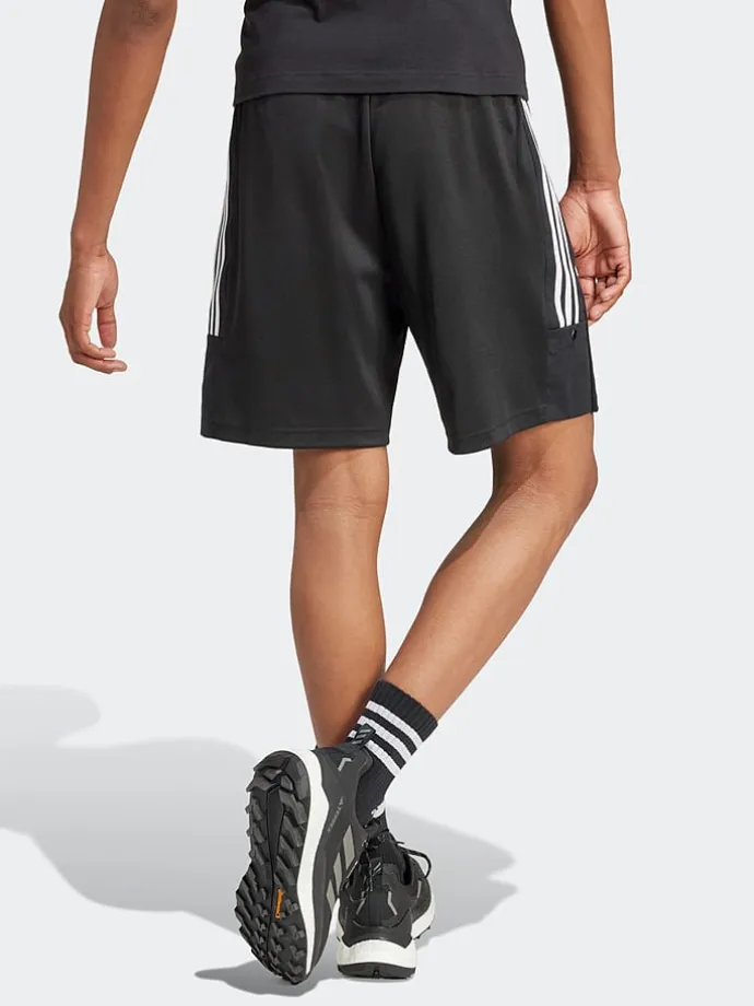 Sweatshorts in Schwarz