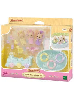 Sylvanian Families-Zubehör "Milchhasen Bade Spielset"- ab 3 Jahren