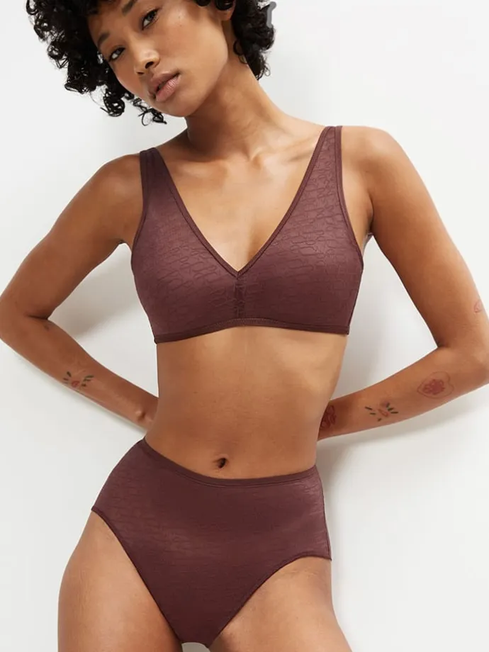 Taillenpanty "Signature Sheer Maxi" in Dunkelbraun