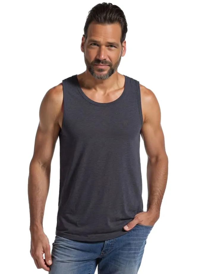 Tank Top in anthrazit