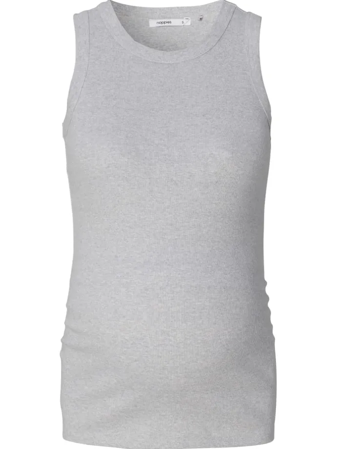 Tanktop Kaysa in Grey Melange