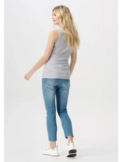 Tanktop Kaysa in Grey Melange