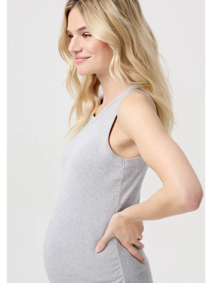 Tanktop Kaysa in Grey Melange
