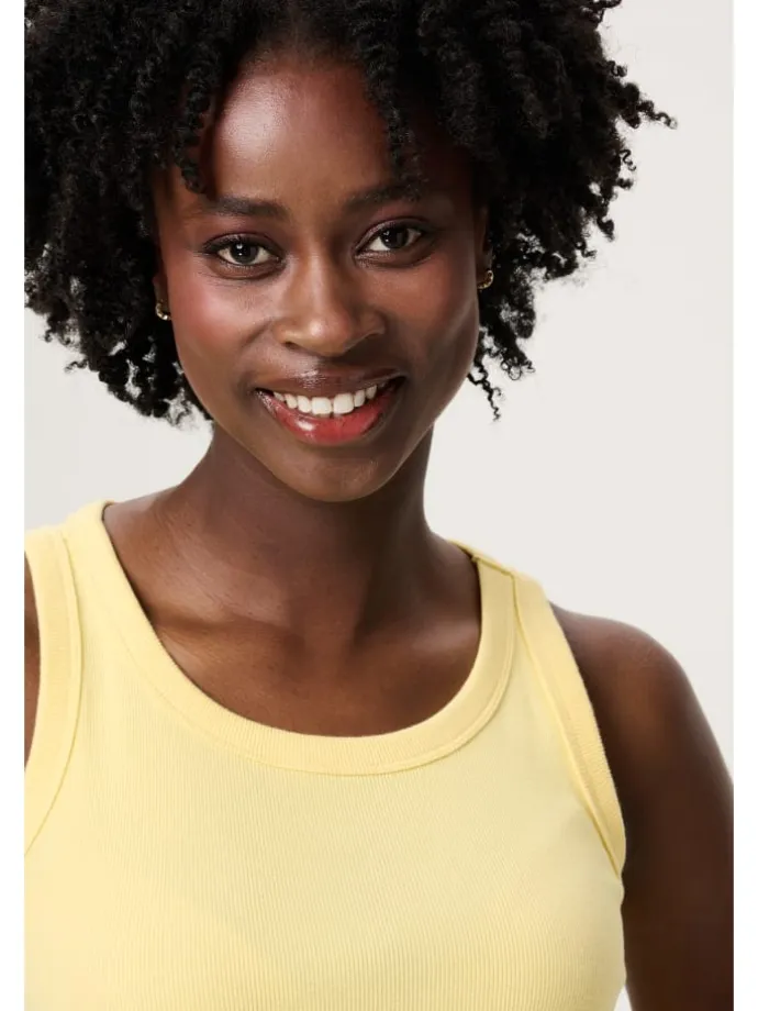 Tanktop Kaysa in Pale Banana