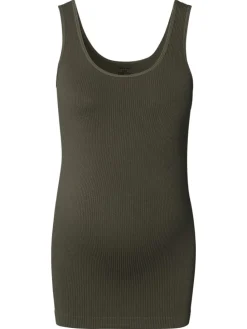 Tanktop Rib Sama in Olive