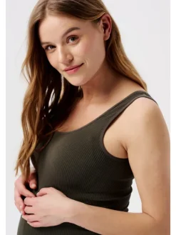 Tanktop Rib Sama in Olive