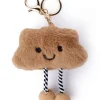 Taschen-/ Schlüsselanhänger ''Cloud'' in Hellbraun - (L)18 cm