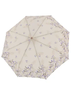 Taschenschirm in Creme