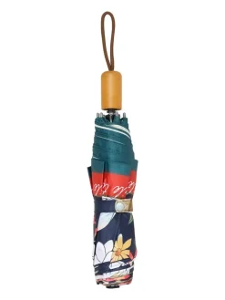 Taschenschirm in Schwarz/ Bunt - Ø 95 cm