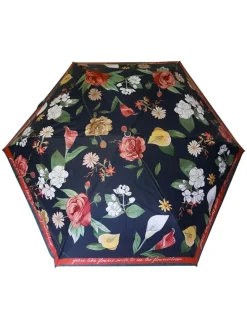 Taschenschirm in Schwarz/ Bunt - Ø 95 cm