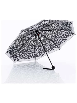 Taschenschirm in Schwarz/ Weiß