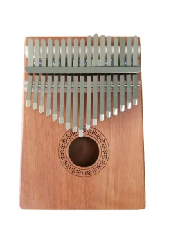 17-Tasten Kalimba Daumenpiano in Dunkelbraun