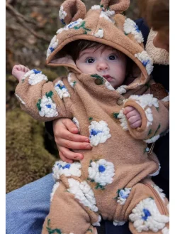 Teddyoverall in Camel