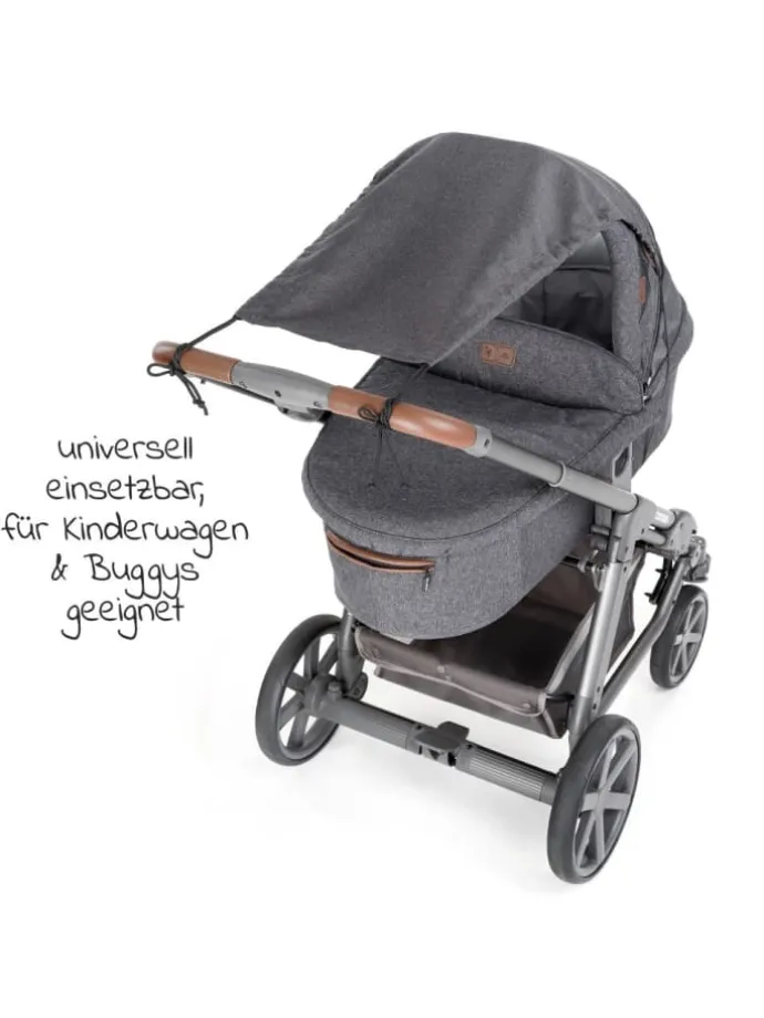 3-teiliges Komfort- und Schutz-Set für Buggy in grau
