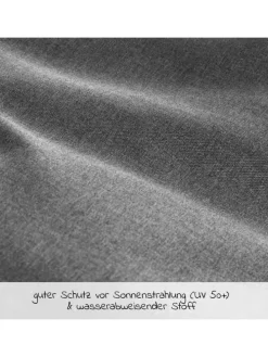 3-teiliges Komfort- und Schutz-Set für Buggy in grau