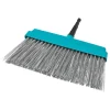 Terrassenbesen "Combisystem" in Hellblau/ Schwarz - (B)32 cm