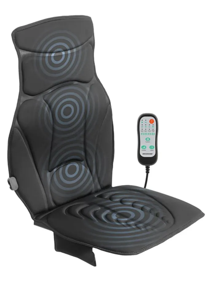 Thermische Massagesitzmatte - (B)48 x (H)105 x (T)3 cm
