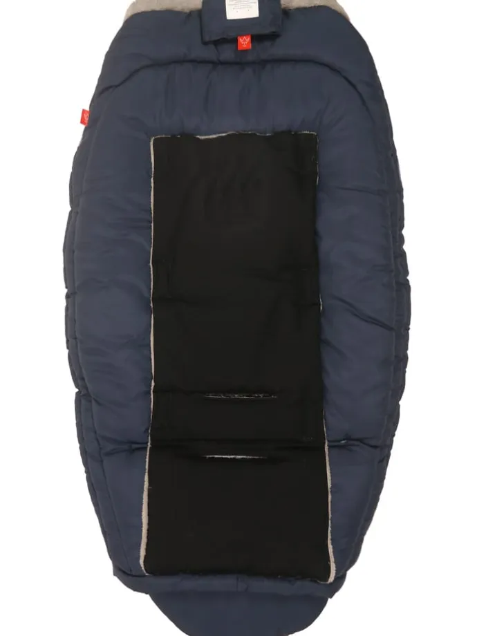 Thermo-Einschlagdecke "Coon" in Dunkelblau - (L)80 x (B)40 cm