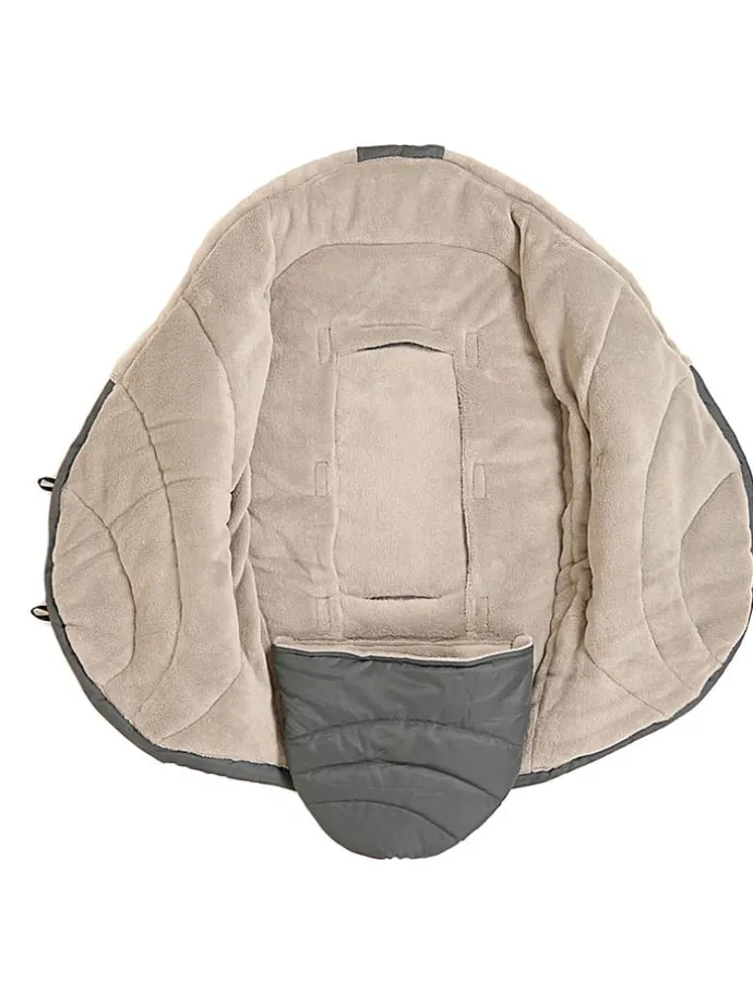 Thermo-Einschlagdecke "Coon" in Anthrazit - (L)80 x (B)40 cm