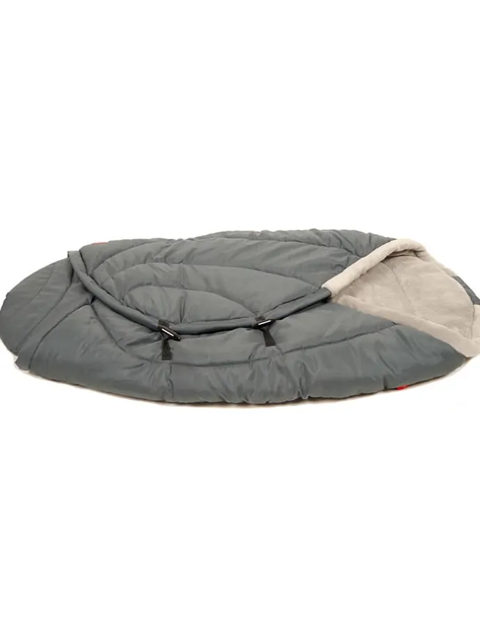 Thermo-Einschlagdecke "Coon" in Anthrazit - (L)80 x (B)40 cm