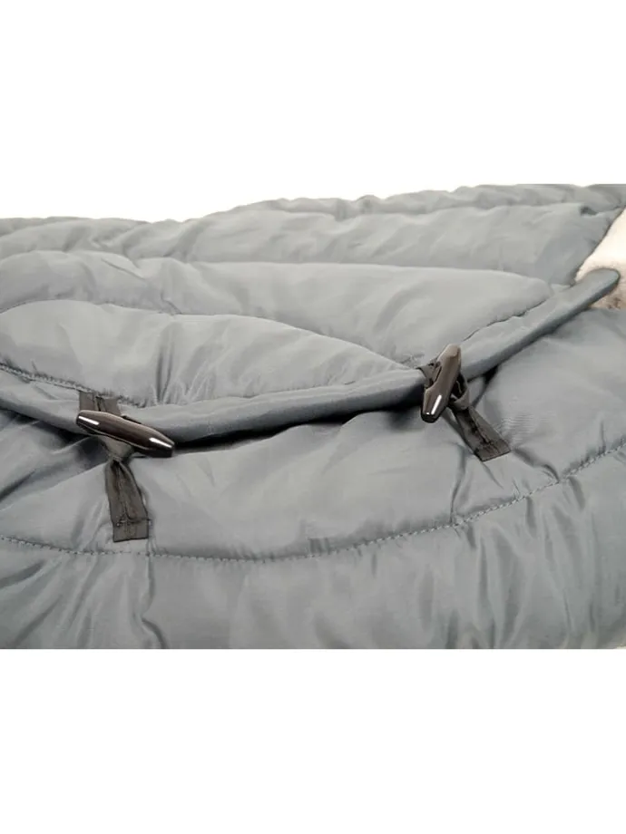 Thermo-Einschlagdecke "Coon" in Anthrazit - (L)80 x (B)40 cm