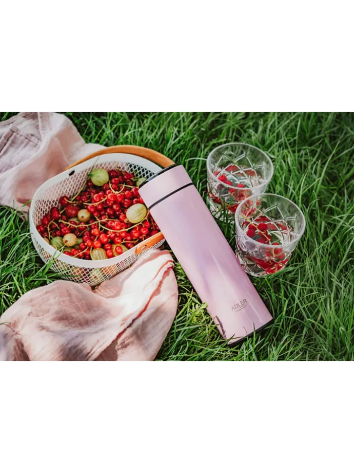 Thermoflasche "AD 4506" in Rosa - 473 ml