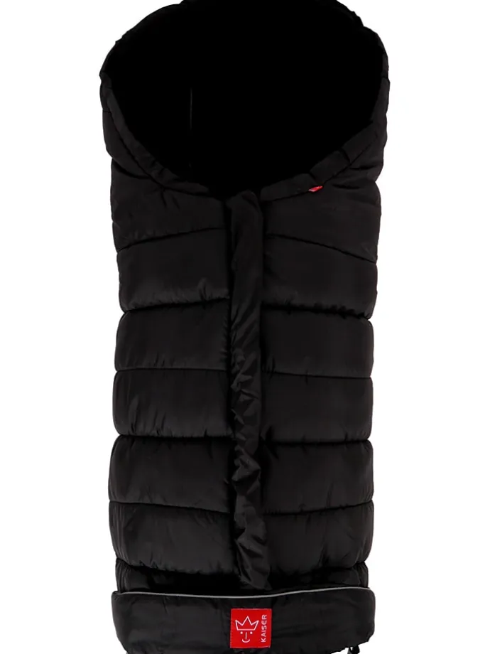 Thermo-Fußsack "Arctik" in Schwarz - (L)105 x (B)48 cm
