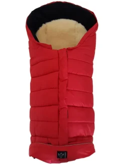 Thermo-Fußsack "Arctik Plus" in Rot - (L)105 x (B)48 cm