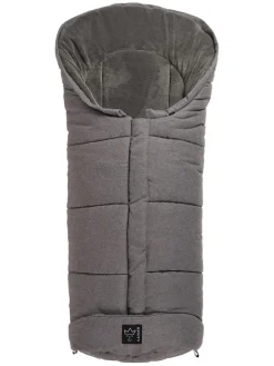 Thermo-Fußsack "Jooy" in Anthrazit - (L)105 x (B)45 cm