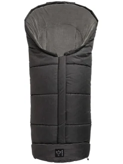 Thermo-Fußsack "Jooy" in Schwarz - (L)105 x (B)45 cm