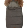 Thermo-Fußsack "Louis" in Anthrazit - (L)98 x (B)45 cm