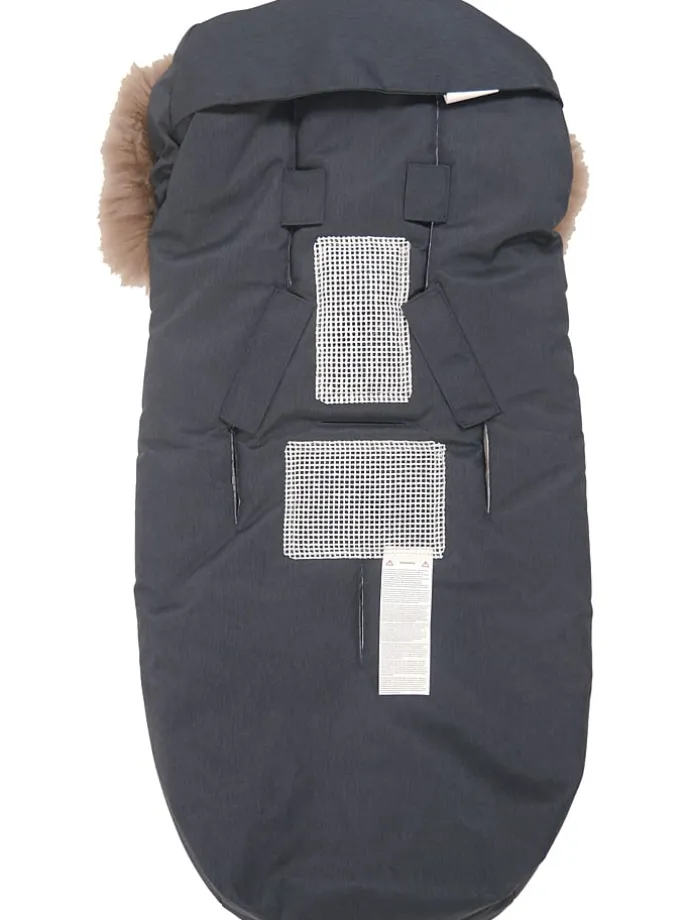 Thermo-Fußsack "Louis" in Dunkelblau - (L)98 x (B)45 cm