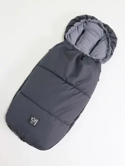 Thermo-Fußsack "Lukky" in Anthrazit - (L)105 x (B)45 cm