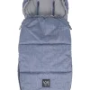 Thermo-Fußsack "Lukky" in Blau - (L)105 x (B)45 cm