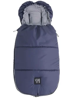 Thermo-Fußsack "Lukky" in Dunkelblau - (L)105 x (B)45 cm