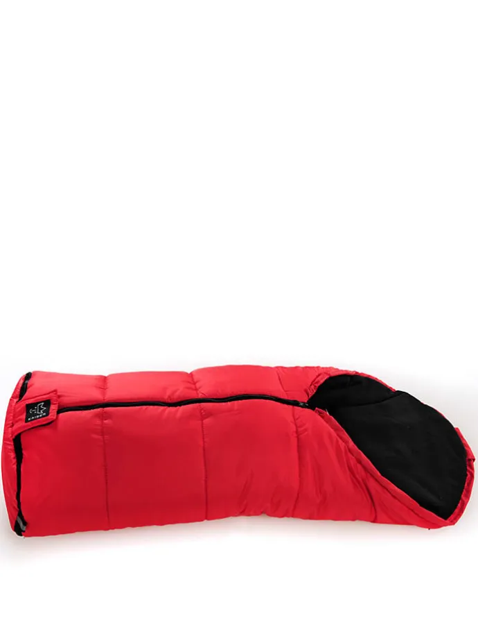 Thermo-Fußsack "Tommy" in Rot - (L)100 x (B)45 cm