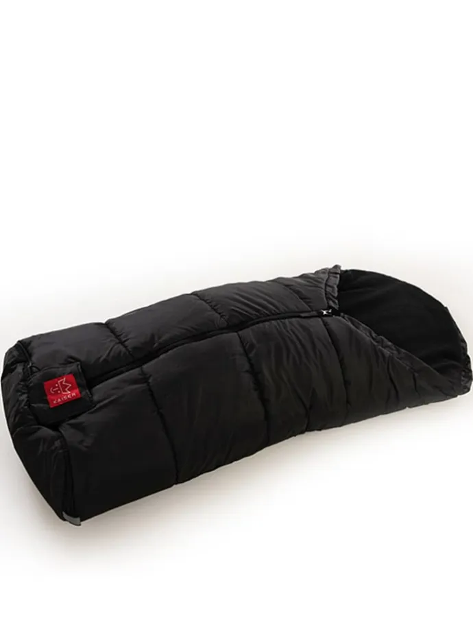 Thermo-Fußsack "Tommy" in Schwarz - (L)100 x (B)45 cm