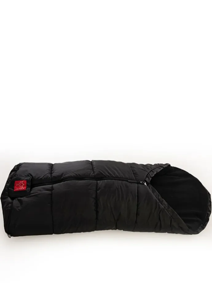 Thermo-Fußsack "Tommy" in Schwarz - (L)100 x (B)45 cm