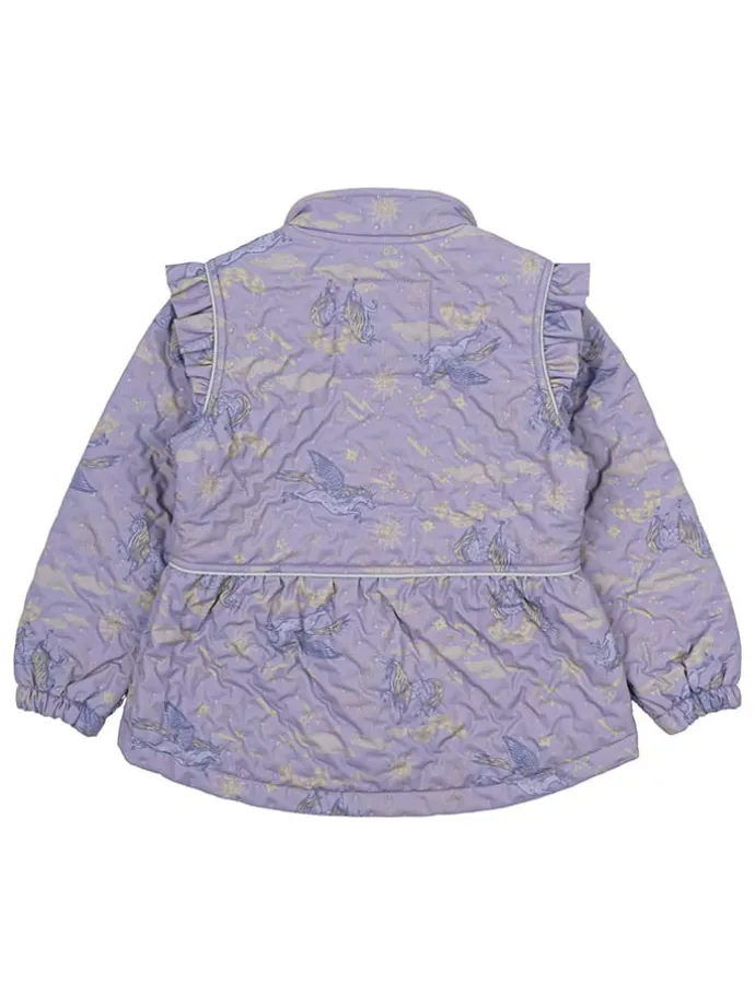 Thermojacke in Lila