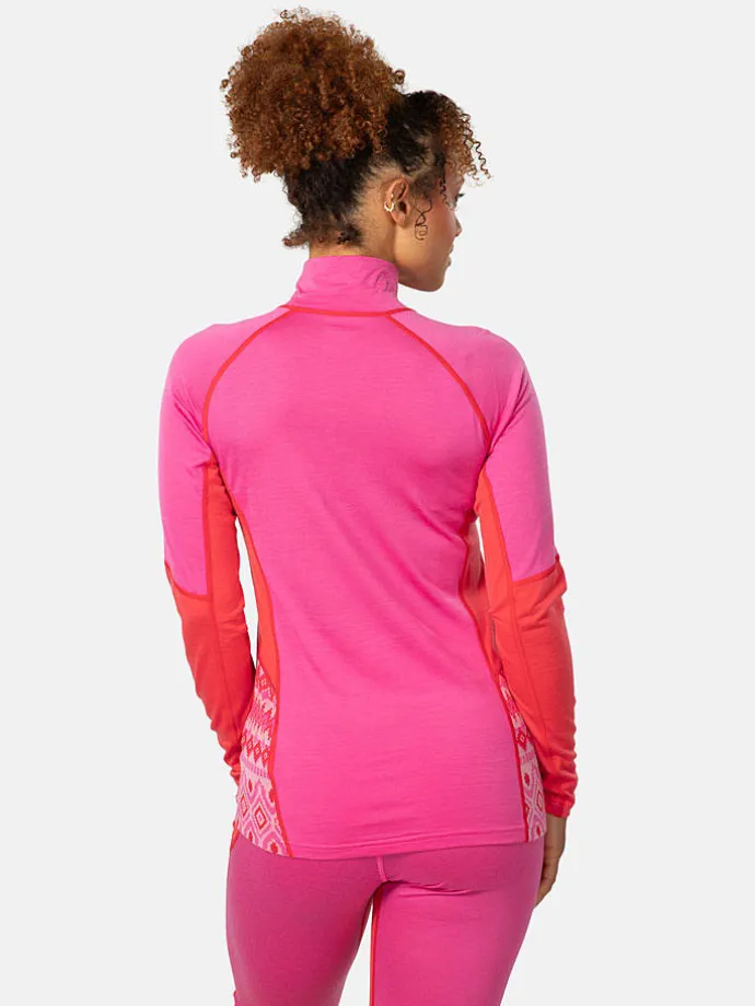 Thermounterhemd "Malia" in Pink/ Orange