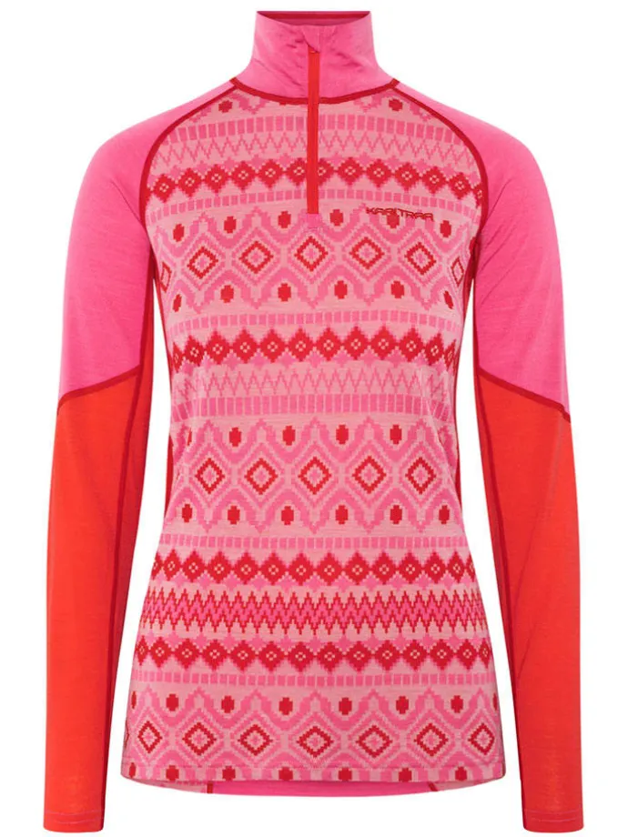 Thermounterhemd "Malia" in Pink/ Orange