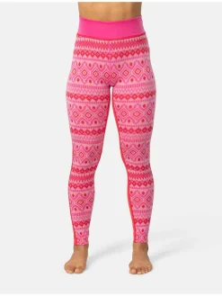 Thermounterhose "Malia" in Pink/ Orange