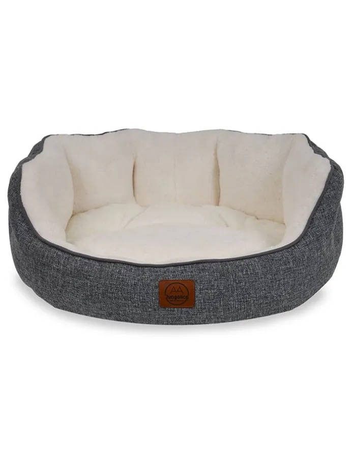Tierbett ''Coco'' in Grau/ Creme