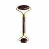 Tigerauge - harmonisierende und ausgleichende Gesichtsrolle (goldener Metallgriff)