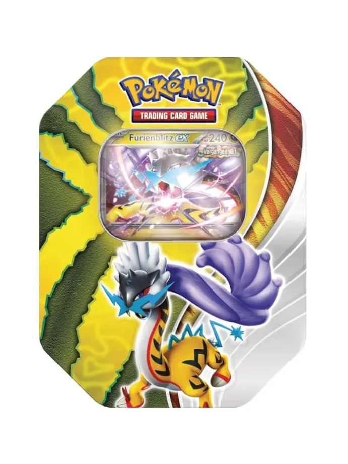 Tin Box Furienblitz | Pokemon | Sammel-Karten | Kollektion deutsch